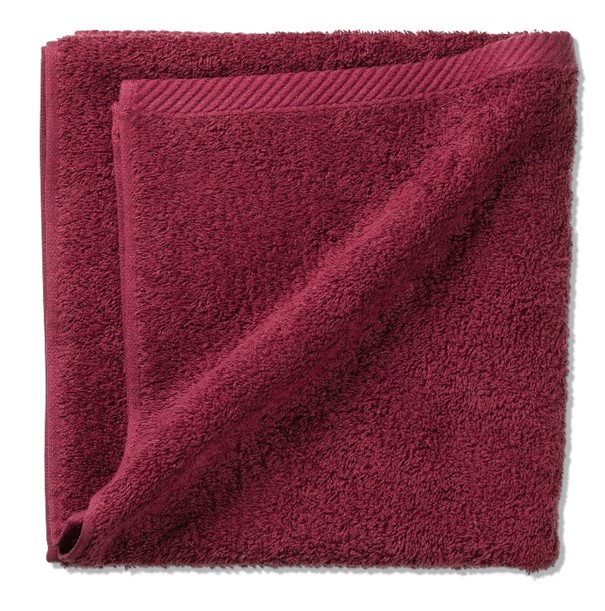 Handtuch Ladessa himbeerrot 100% Baumwolle