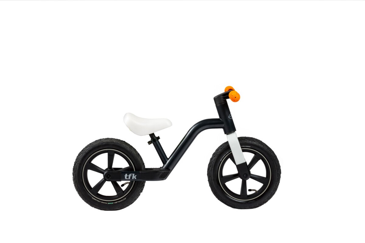 Bicicletta senza pedali Balance Bike arancione alluminio
