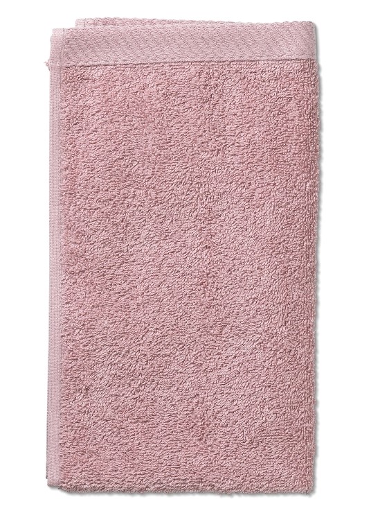 Gästetuch Ladessa altrosa 100% Baumwolle