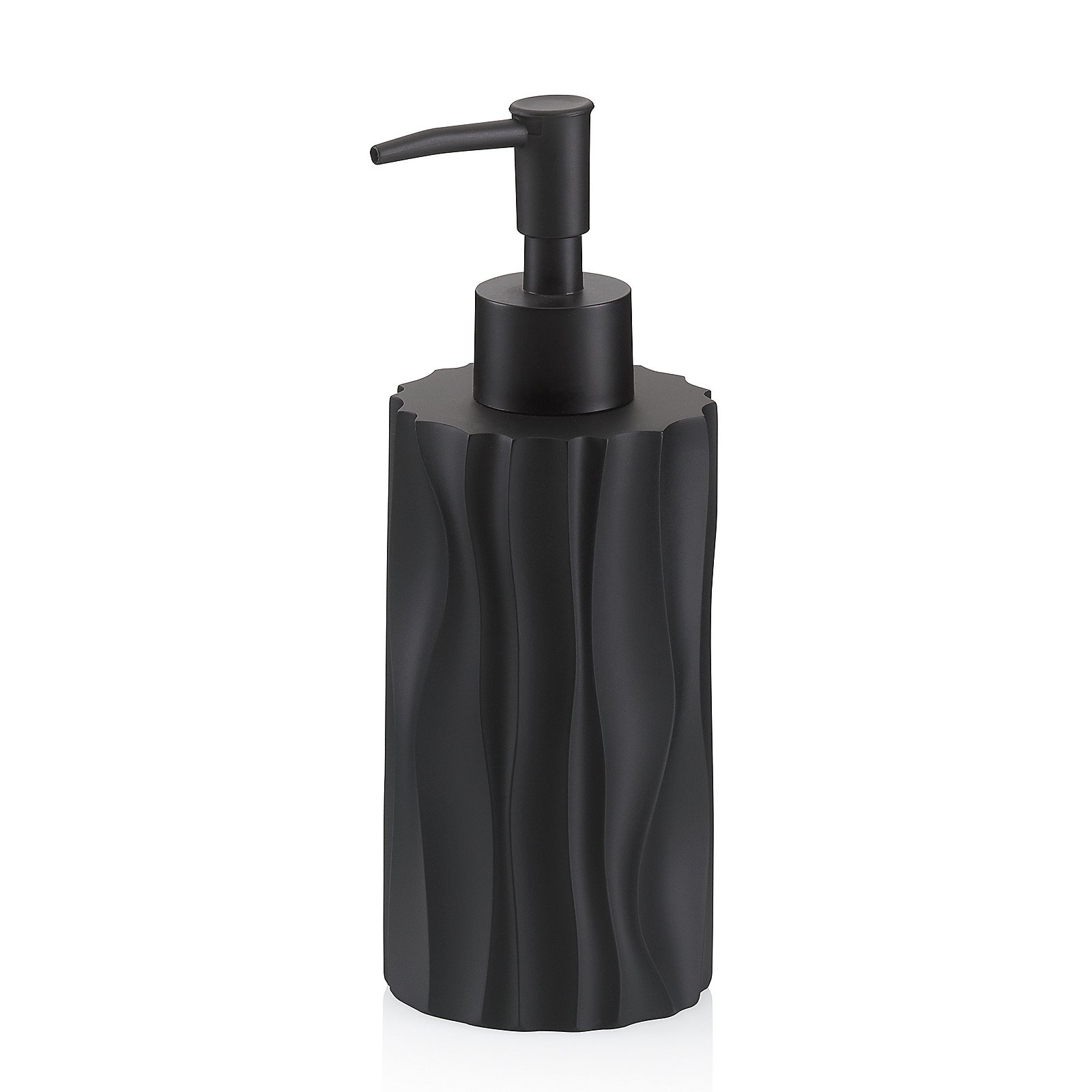 Seifenspender Merida schwarz Polyresin