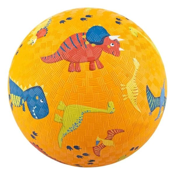 Kautschukball Dino orange