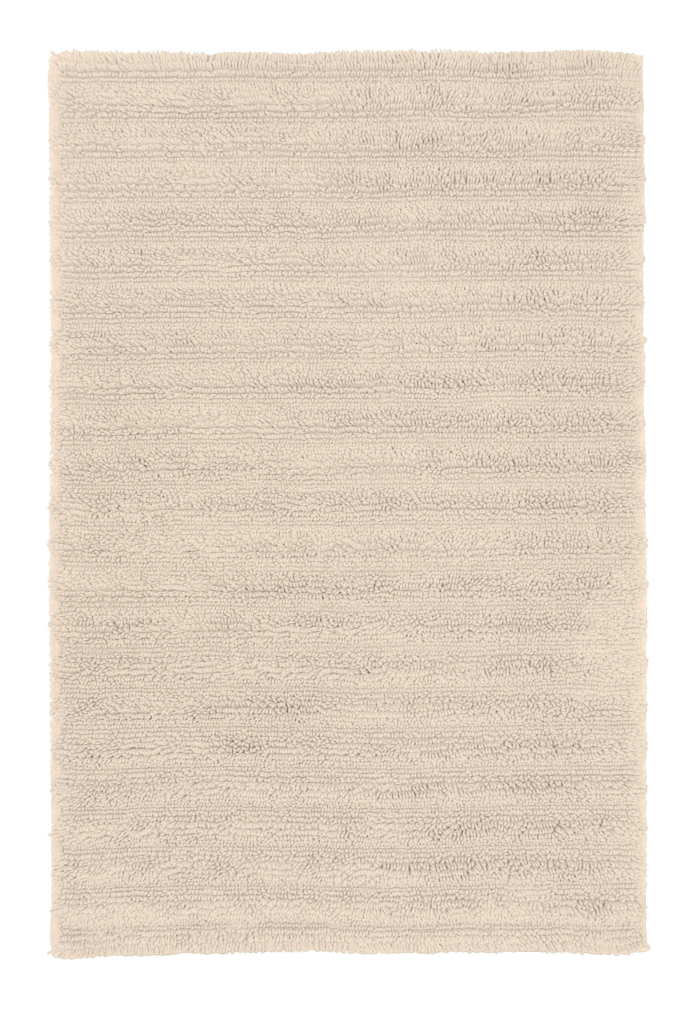 Tappeto da bagno Yara in cotone beige