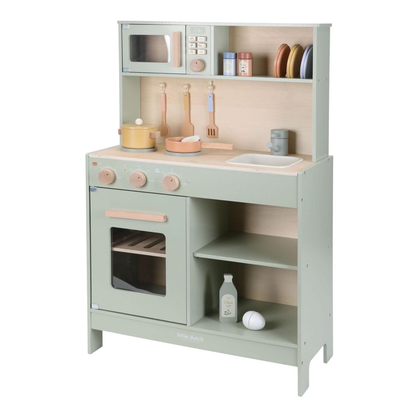 Kinderküche Little Dutch mehrfarbig Holz