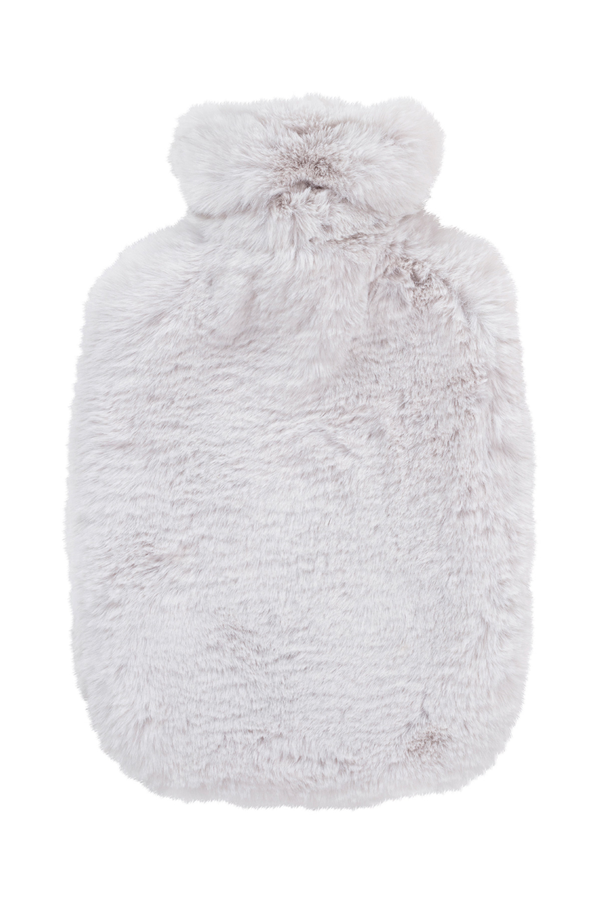 Wärmflasche mit Bezug Fashy weiß Polyester