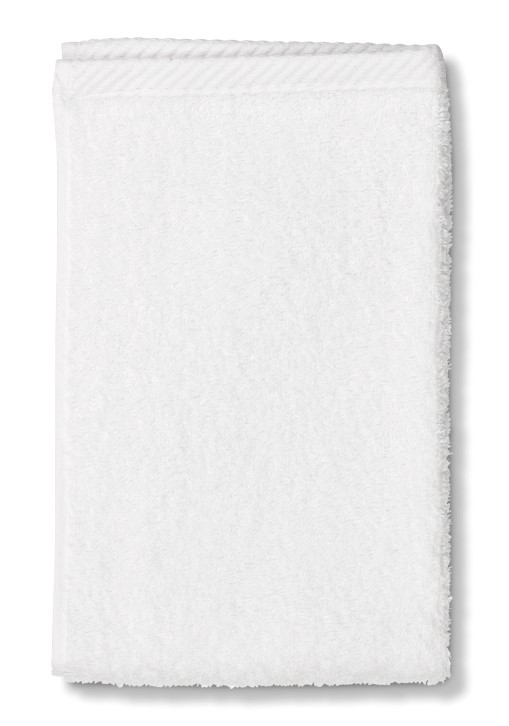 Gästetuch Ladessa schneeweiß 100% Baumwolle