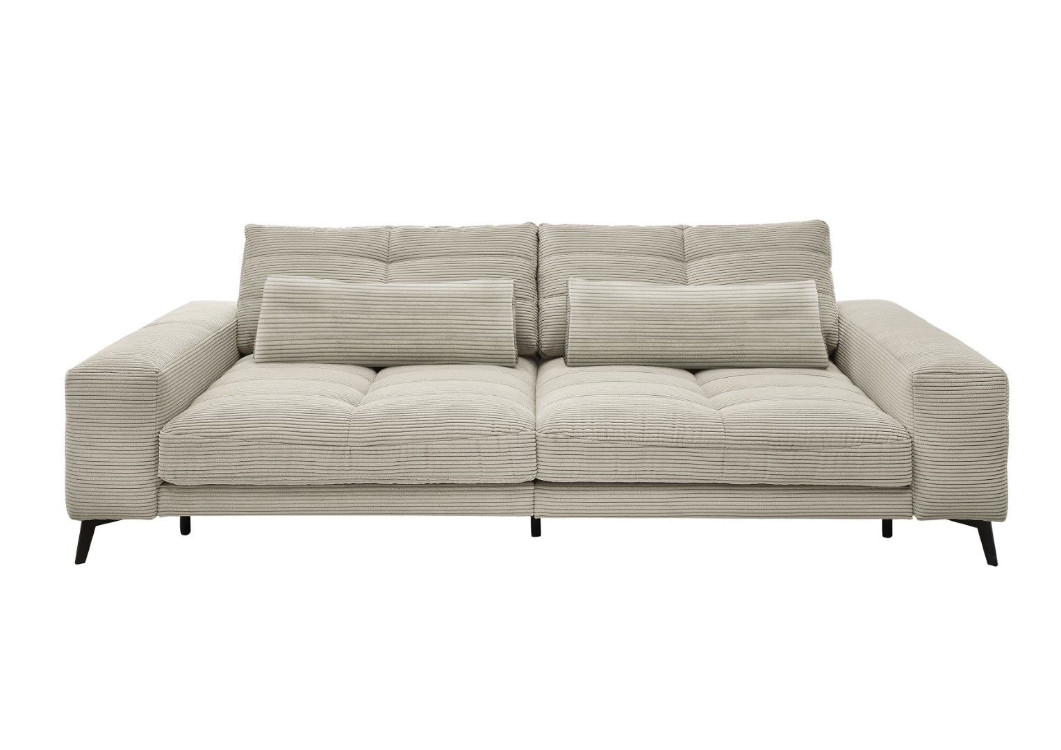 3-Sitzer Sofa Helmond steingrau Stoff