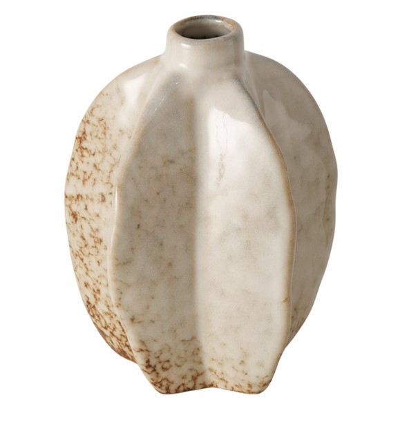 Vase Arquette Steinzeug creme