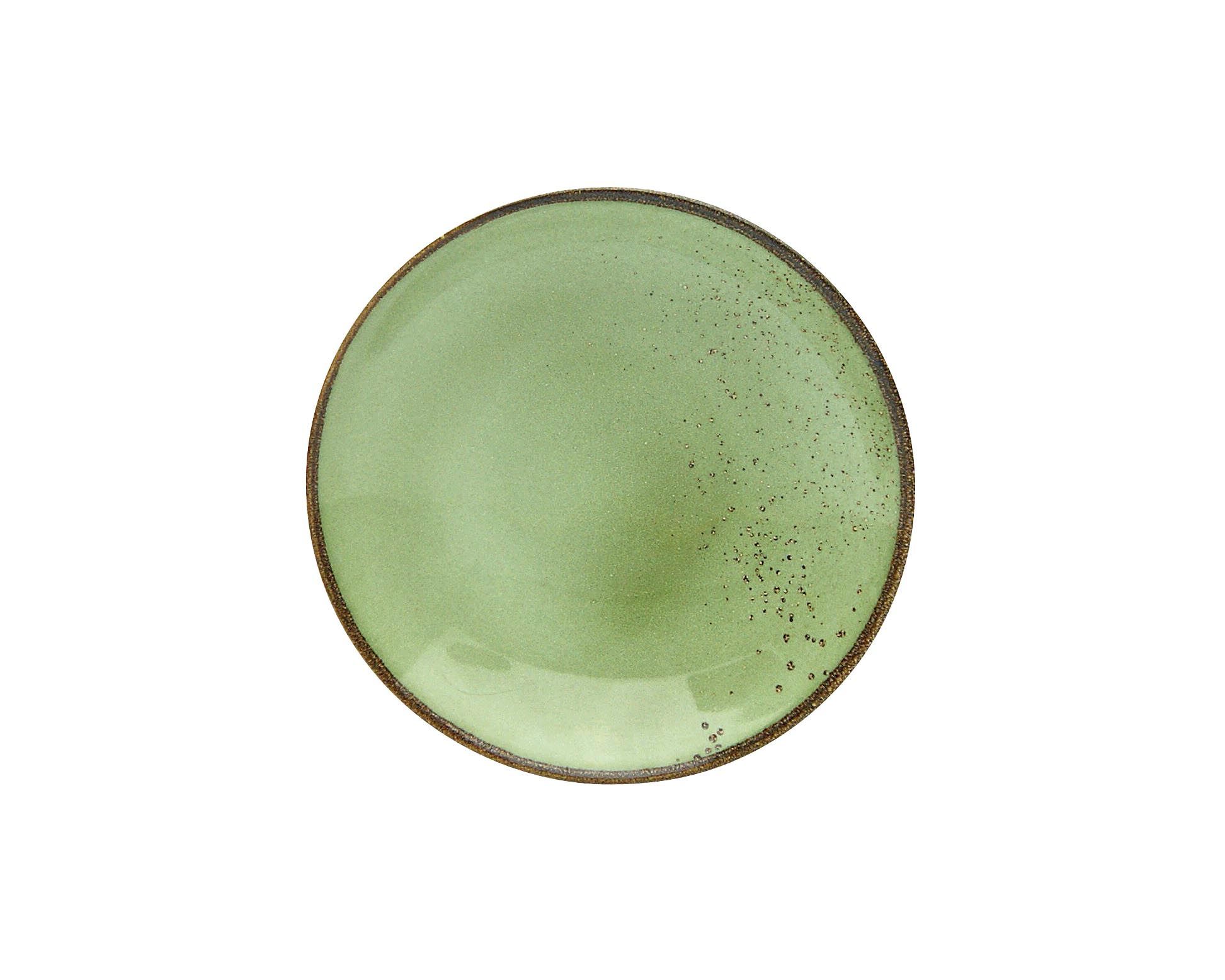 Piatto fondo NATURE COLLECTION Verde L22/H5/D22cm