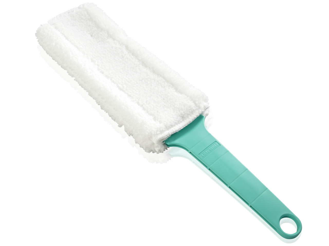 Staubwischer Duster Flat weiß/türkis Polyester