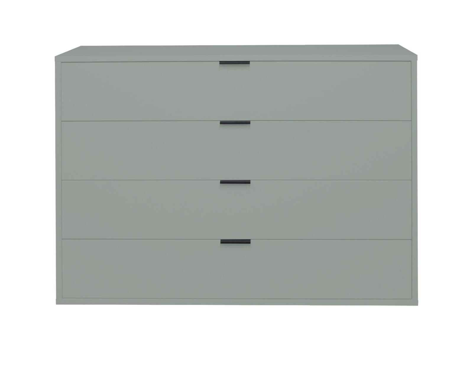 Kommode Bonnie Pine Green matt Lack