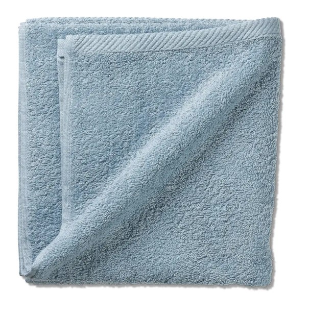 Handtuch Ladessa frostblau 100% Baumwolle