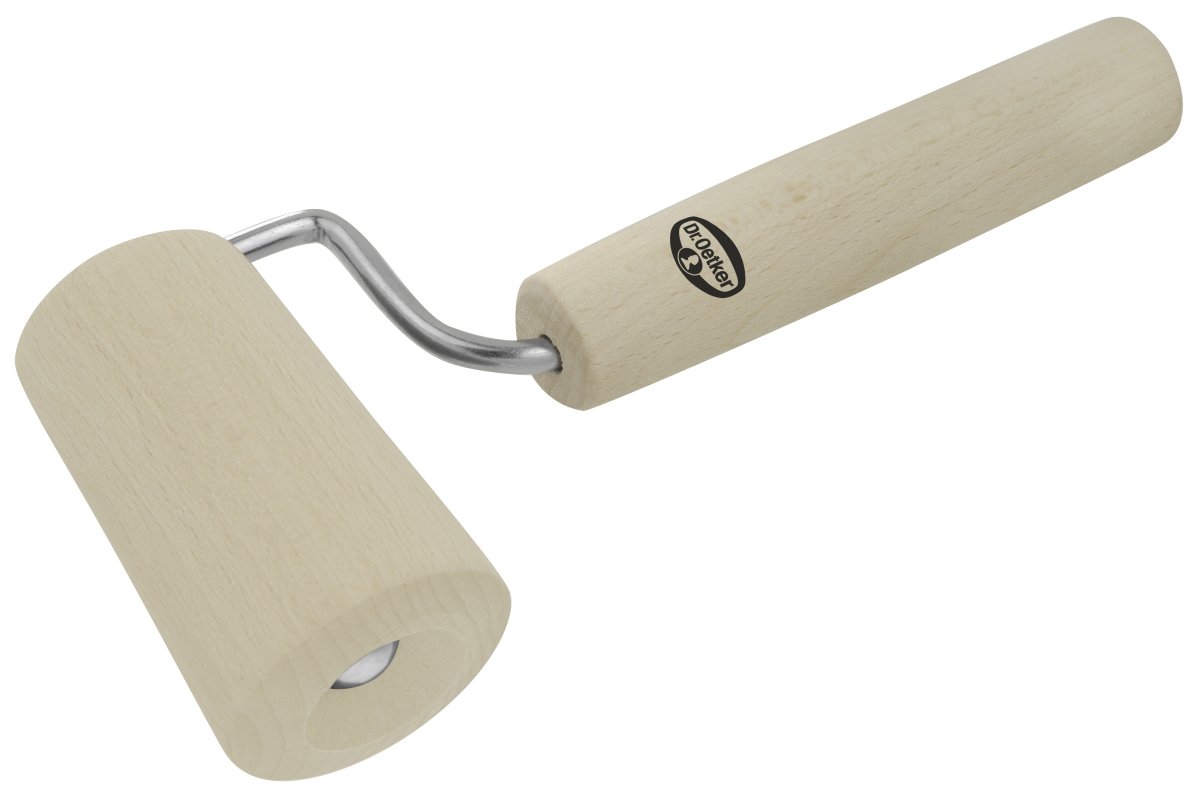 Holzteigroller Classic braun Buchenholz