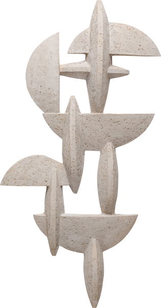 Decorazione murale Rotondo grigio