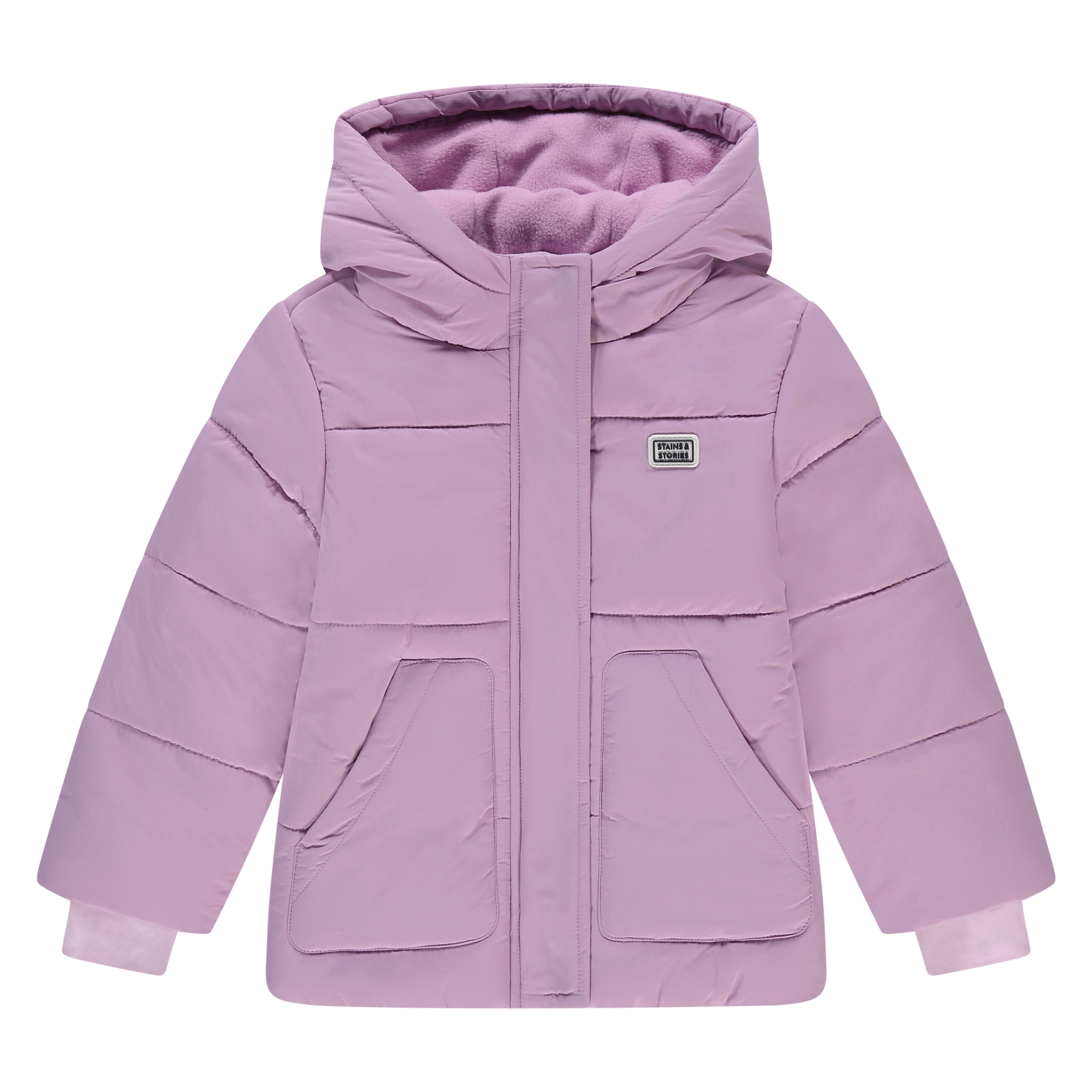 Giacca invernale Girls Stains and Stories viola poliammide