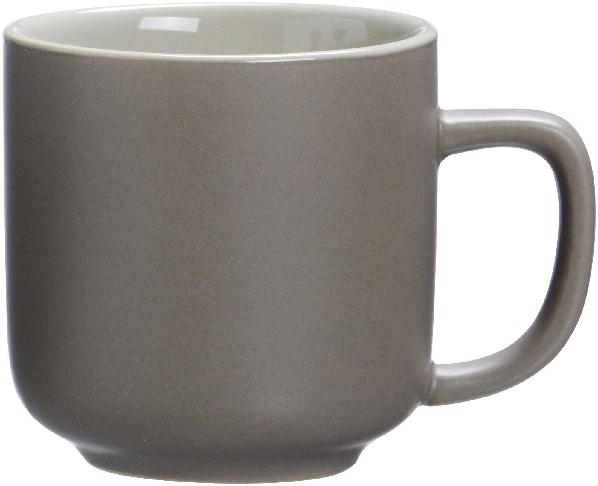 Espresso-Obertasse STANDARD Braun Steinzeug