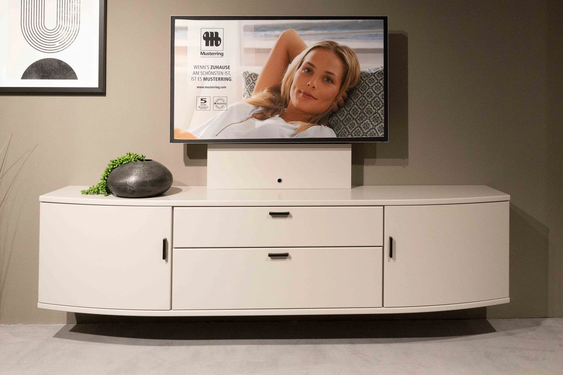 Sideboard Kira-System MUSTERRING grau  