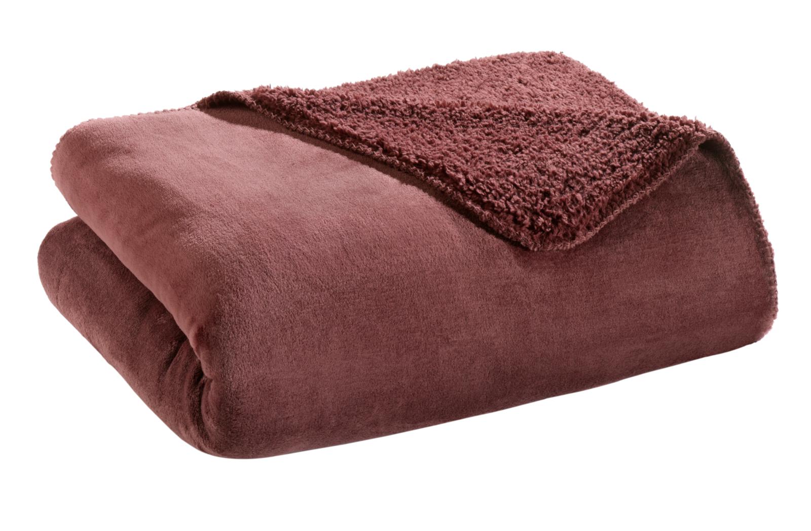 Wohndecke Vivid rot Polyester