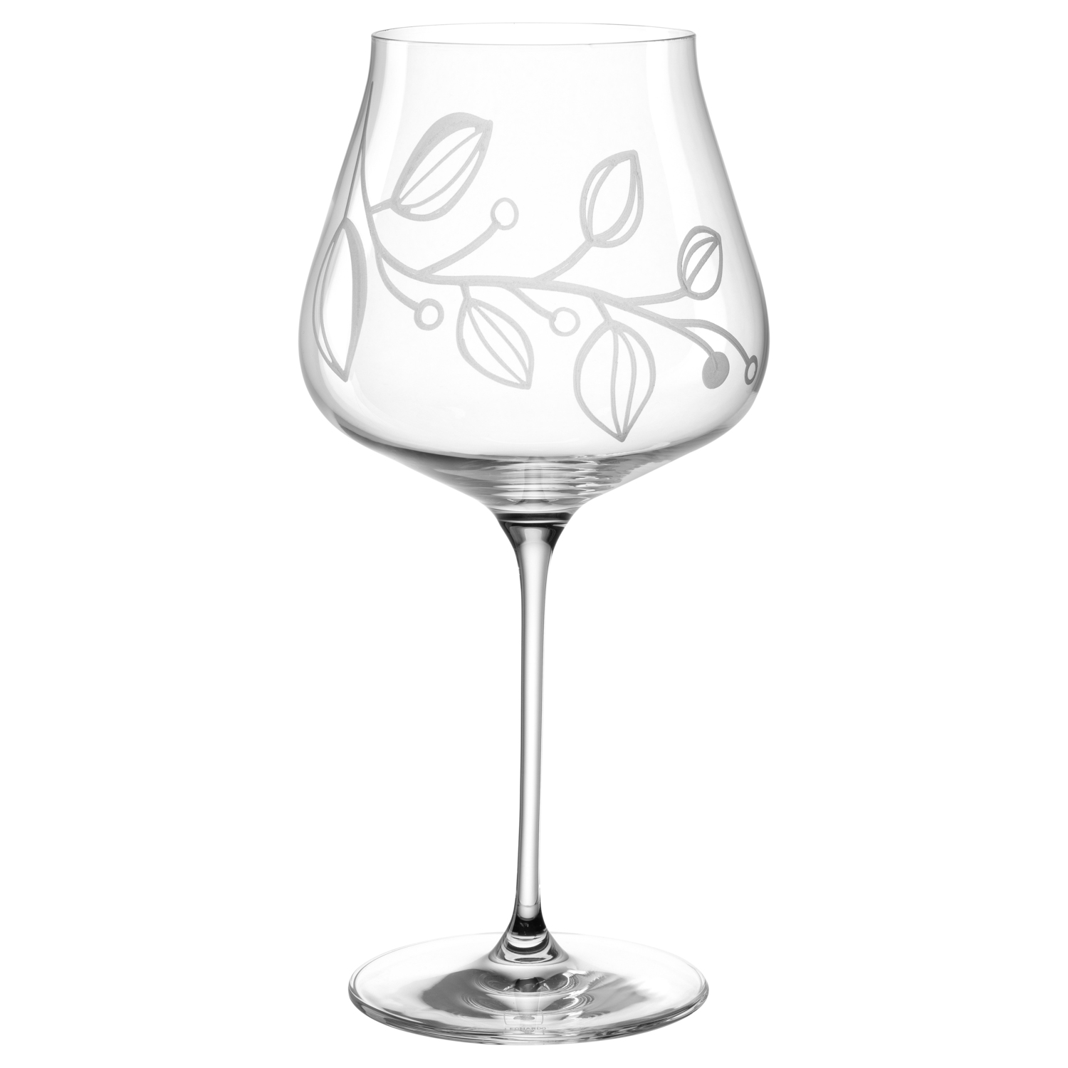 Burgunderglas BOCCIO klar harmonisch
