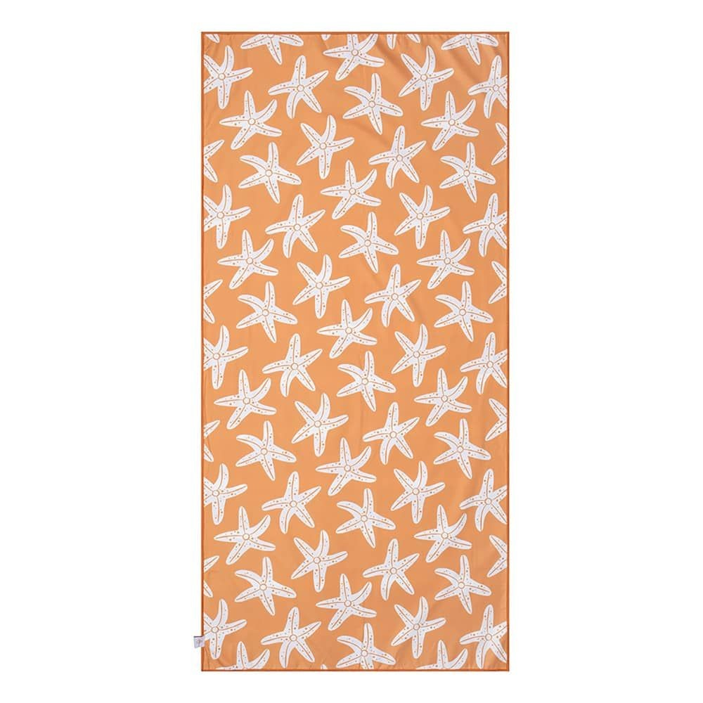 Strandtuch Sea Star braun Mikrofaser