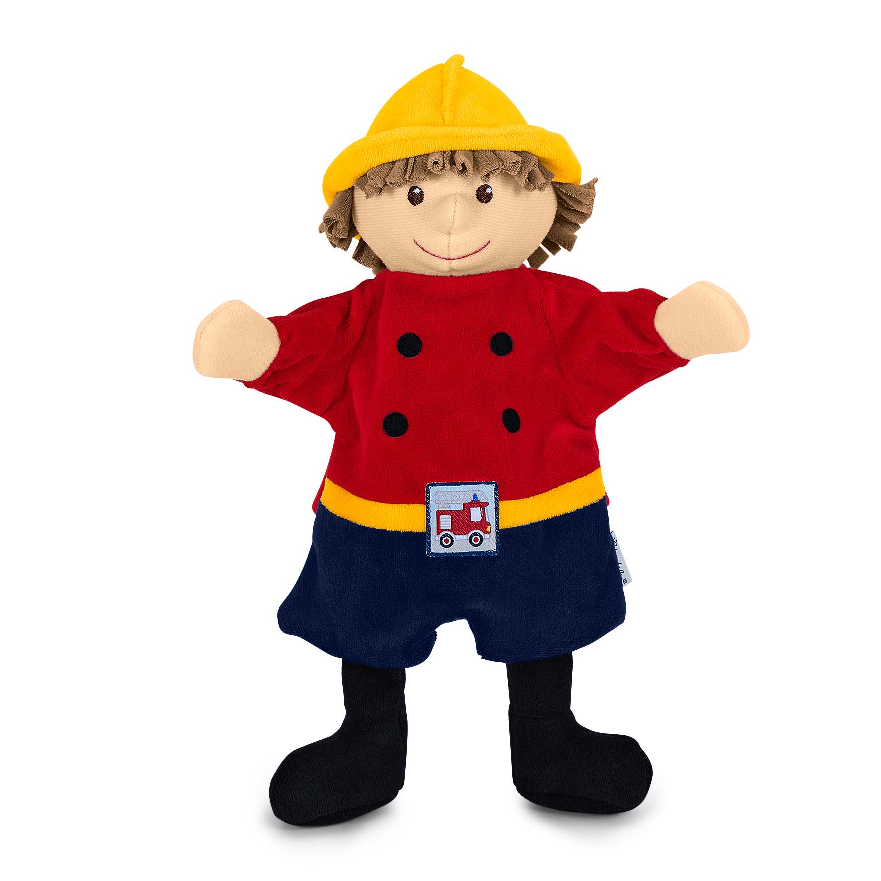 Handpuppe Feuerwehrmann original Unisex