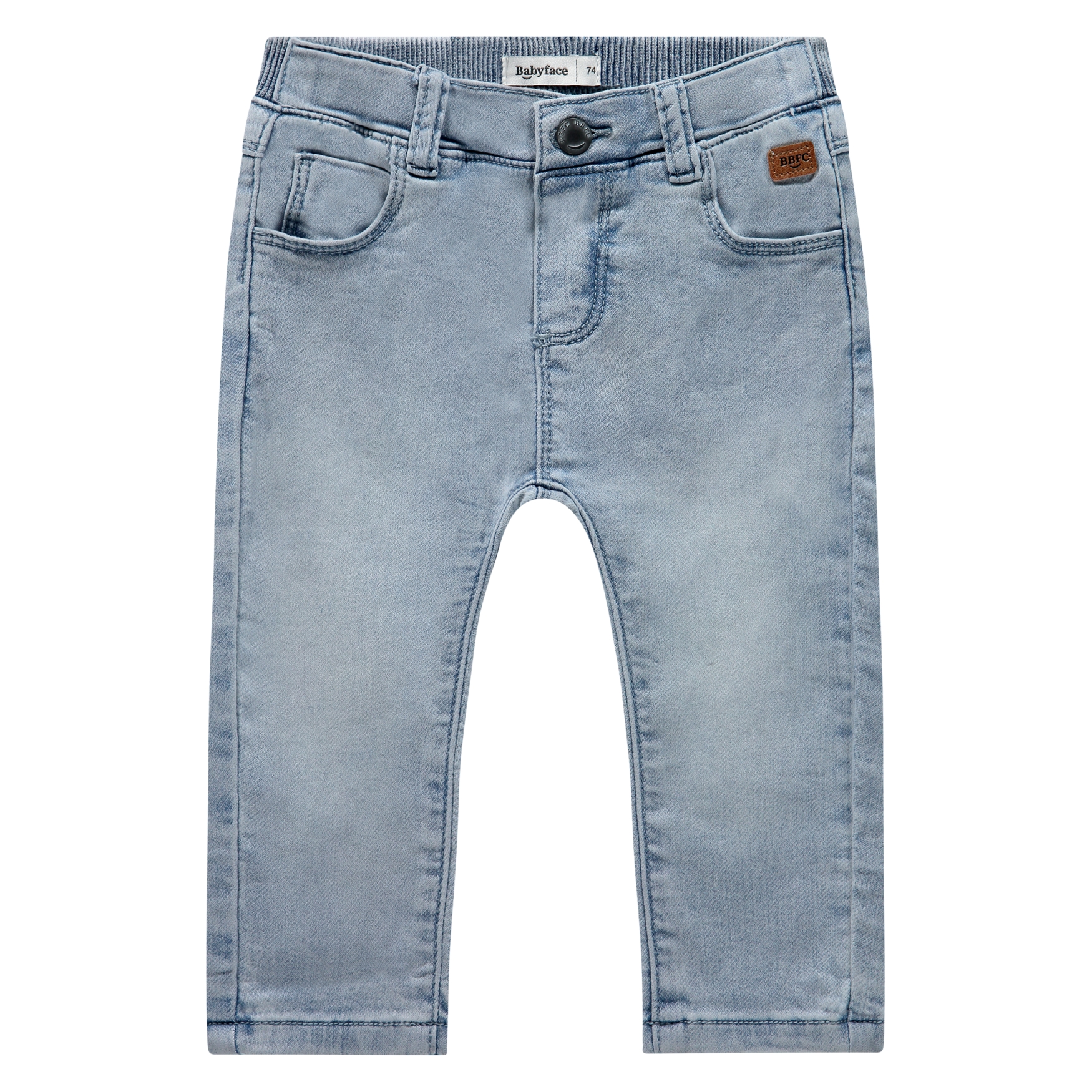 Hose Babyface blau Baumwolle Polyester Elasthan