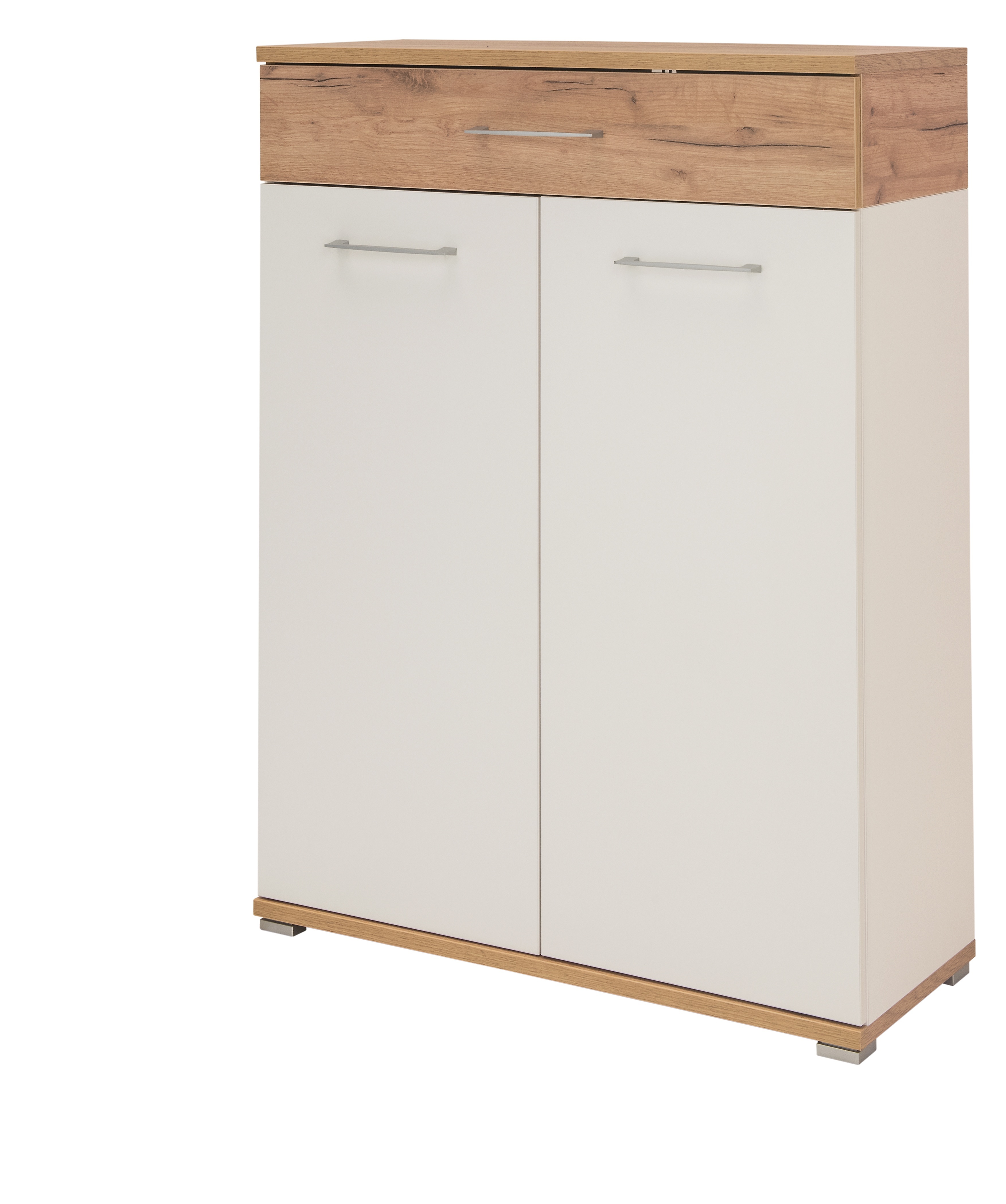 Scarpiera Topix rovere naturale bianco