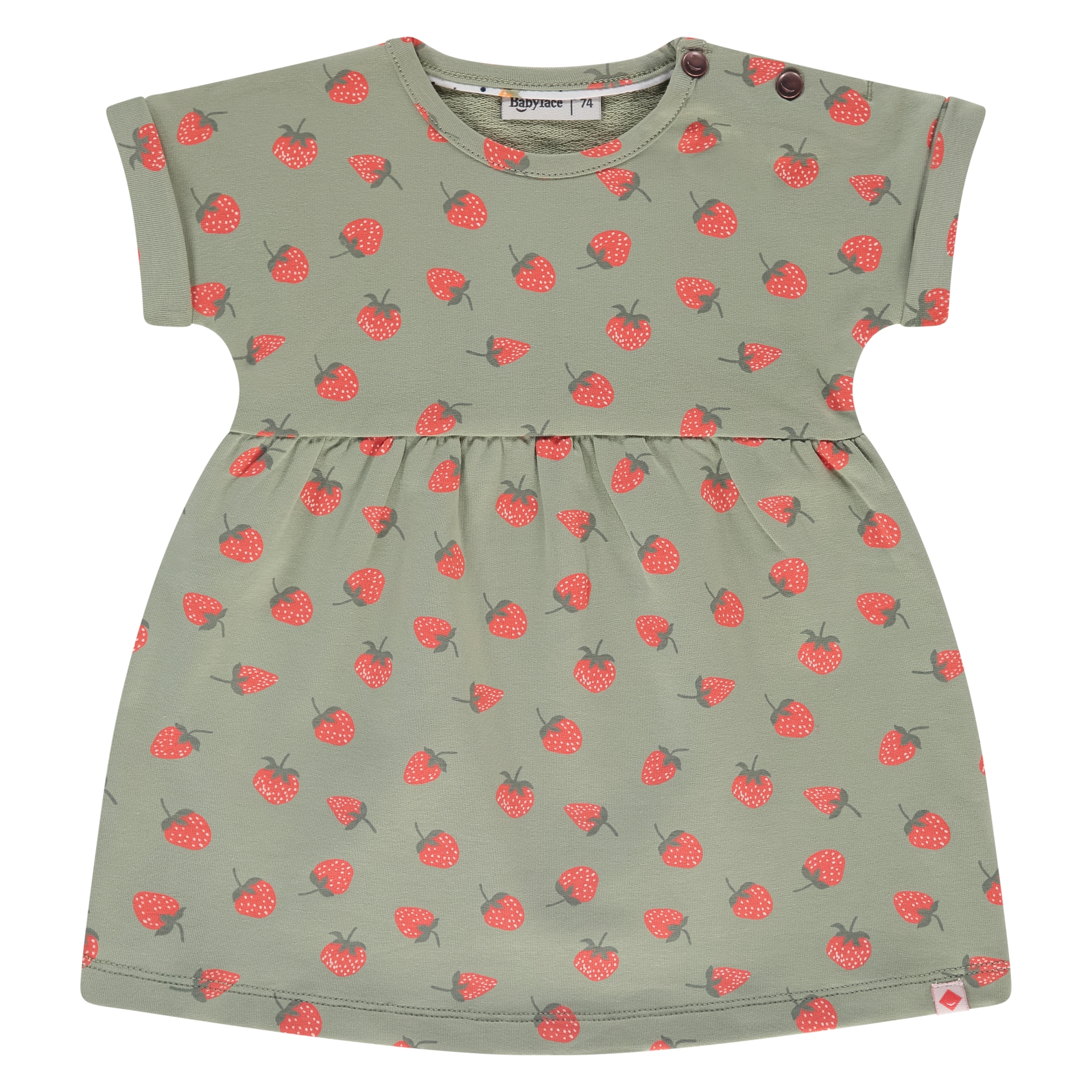Kleid Babyface grün Baumwolle Elasthan