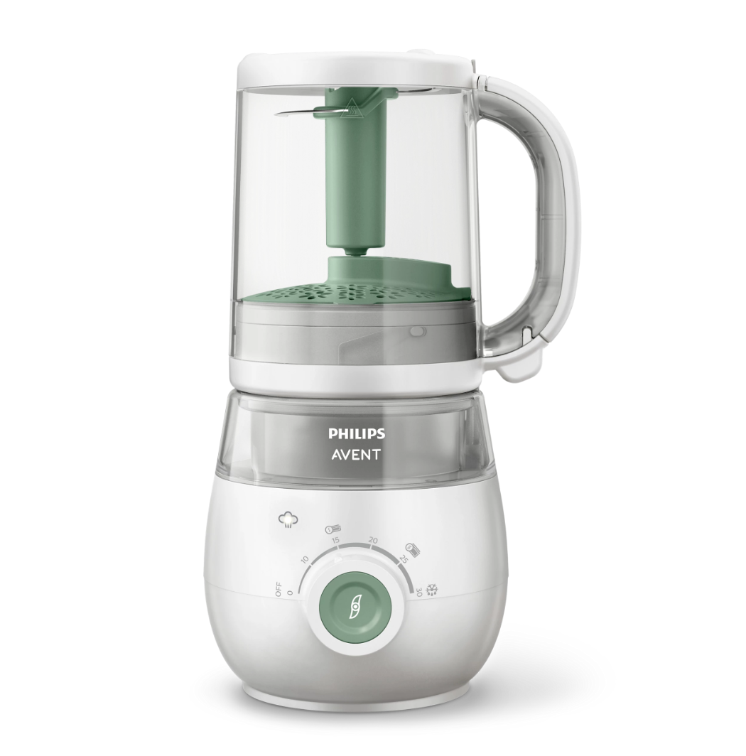 Scaldavivande Easy Pappa in plastica bianco verde