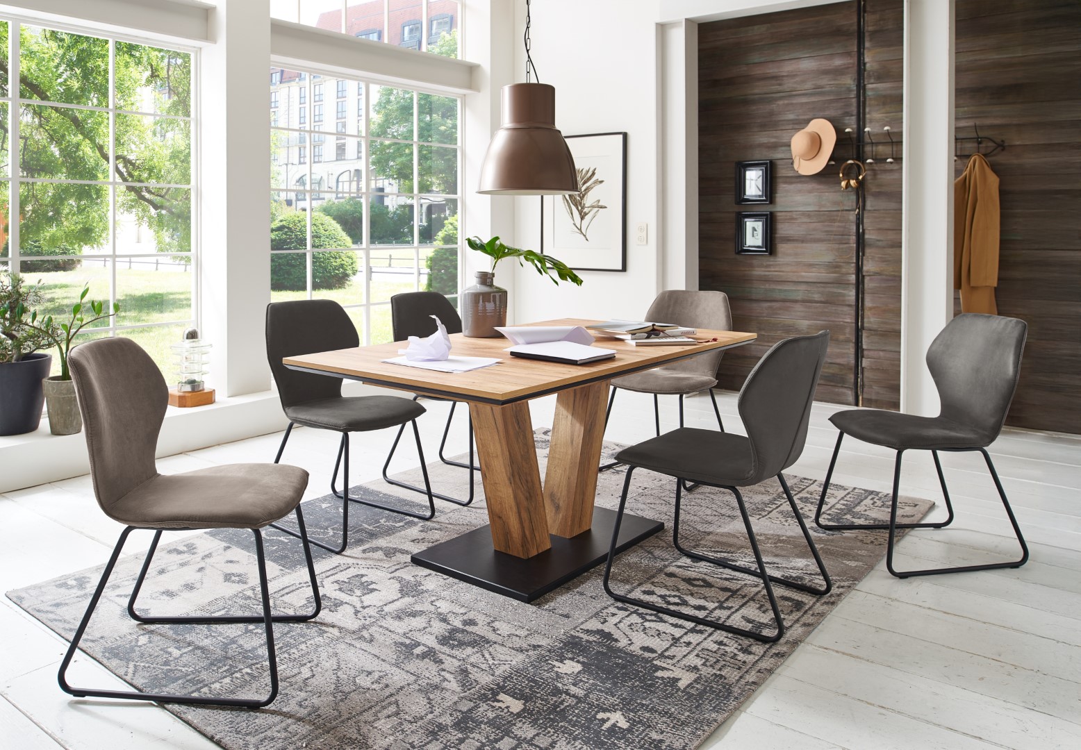 Ausziehtisch Milton Eiche terra