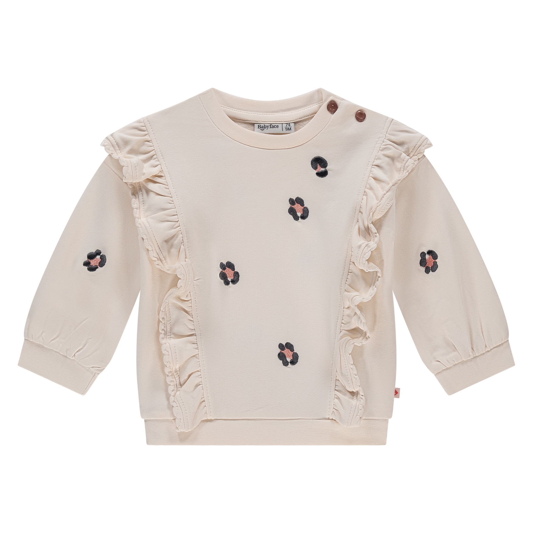 Pullover Girls Babyface beige Baumwolle Elasthan