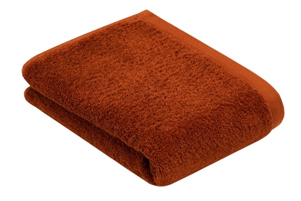 Duschtuch HIGH LINE braun Frottee