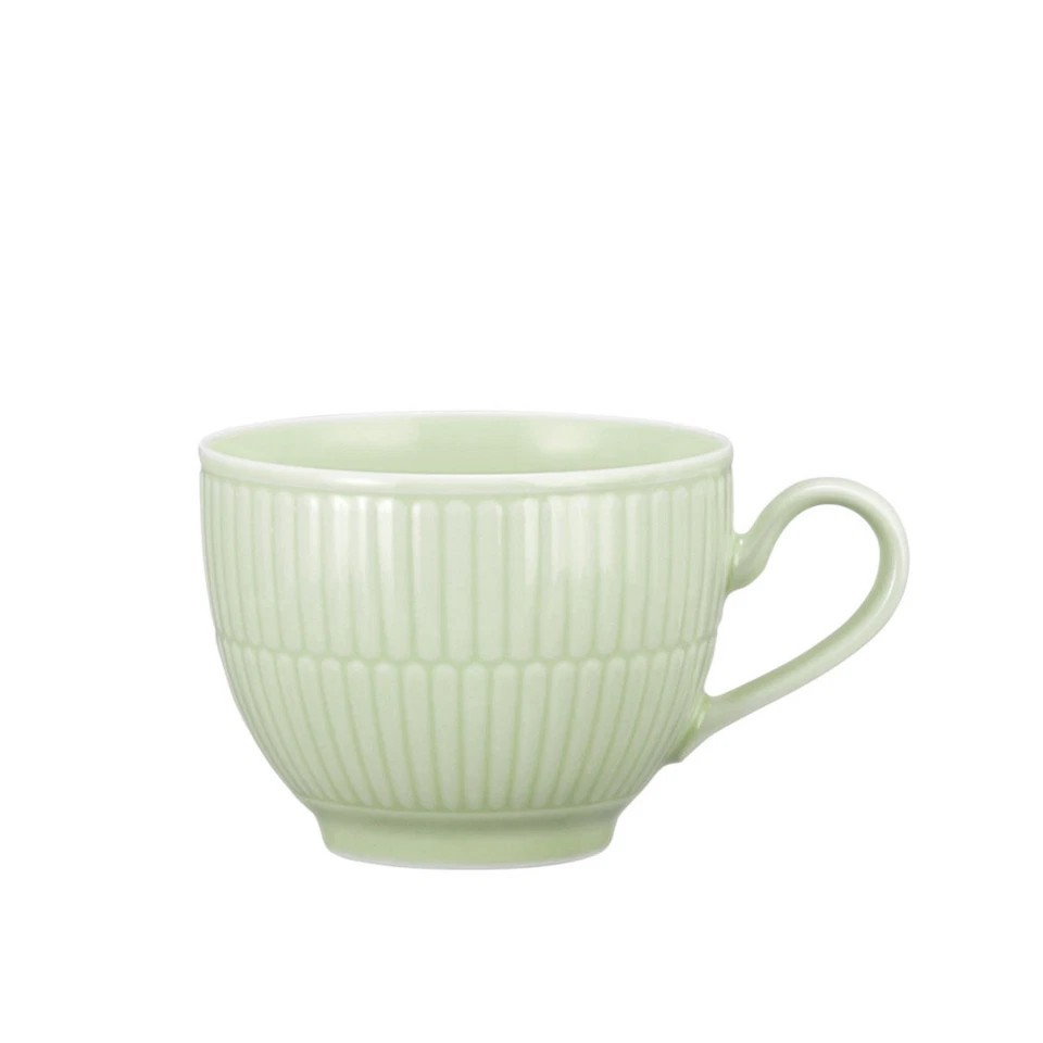 Kaffeeobertasse Amina Grün Porzellan