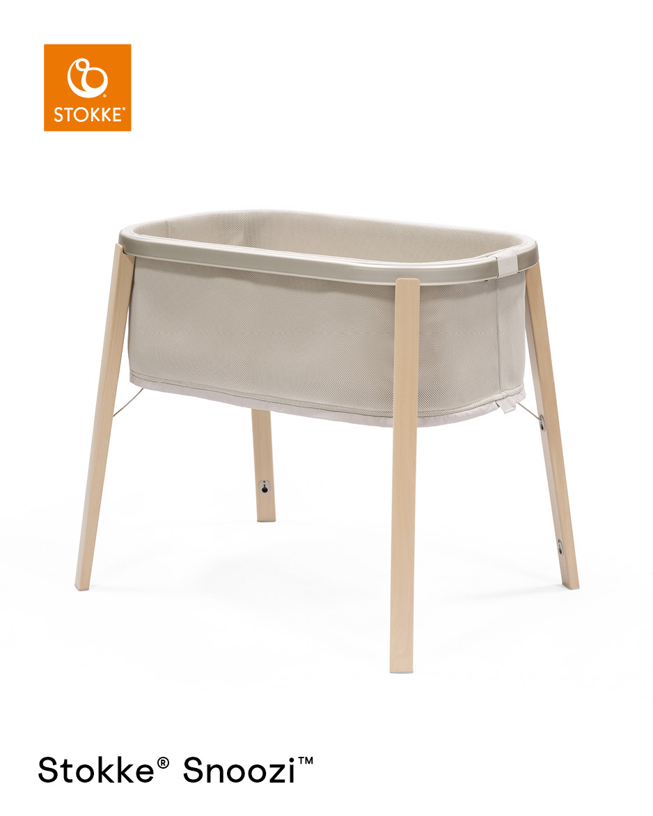 Stubenbett Snoozi beige Stoff Holz