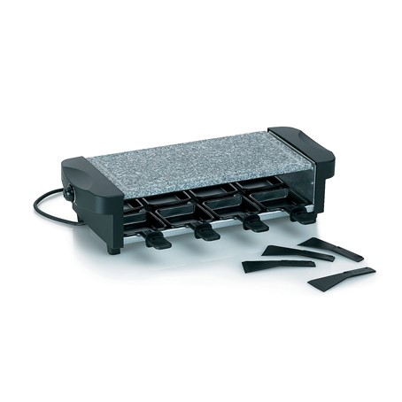 Raclette/stein Ceneri schwarz Granit