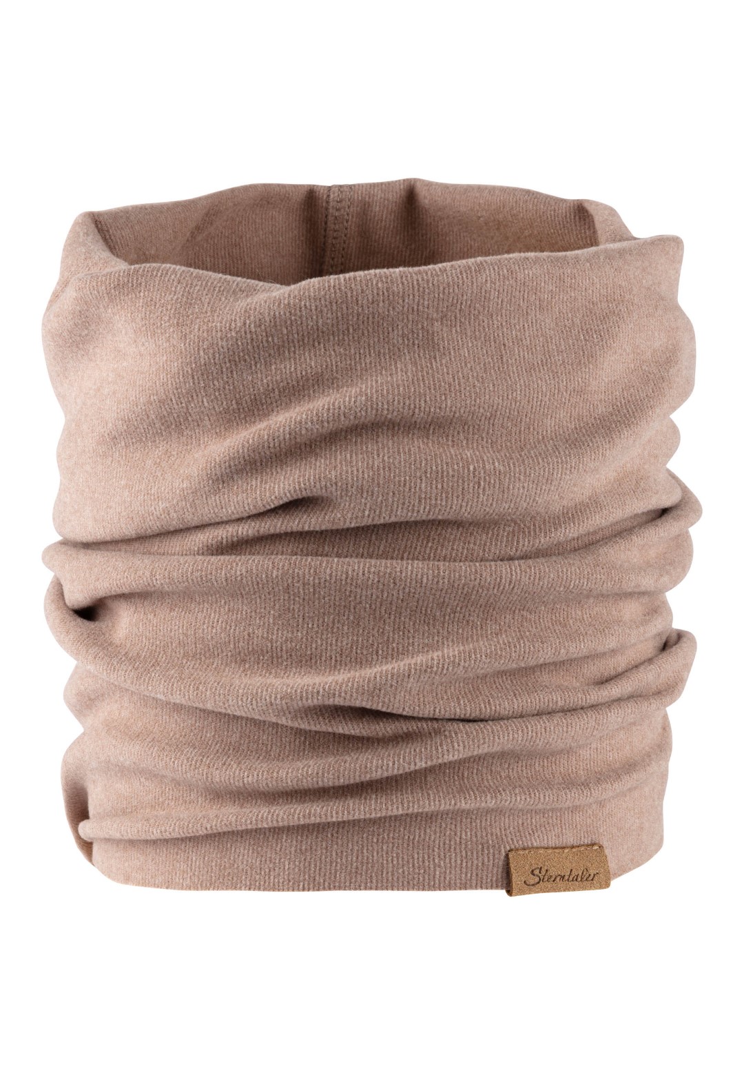 Sciarpa a tubo per bambini a maglia fine sabbia unisex