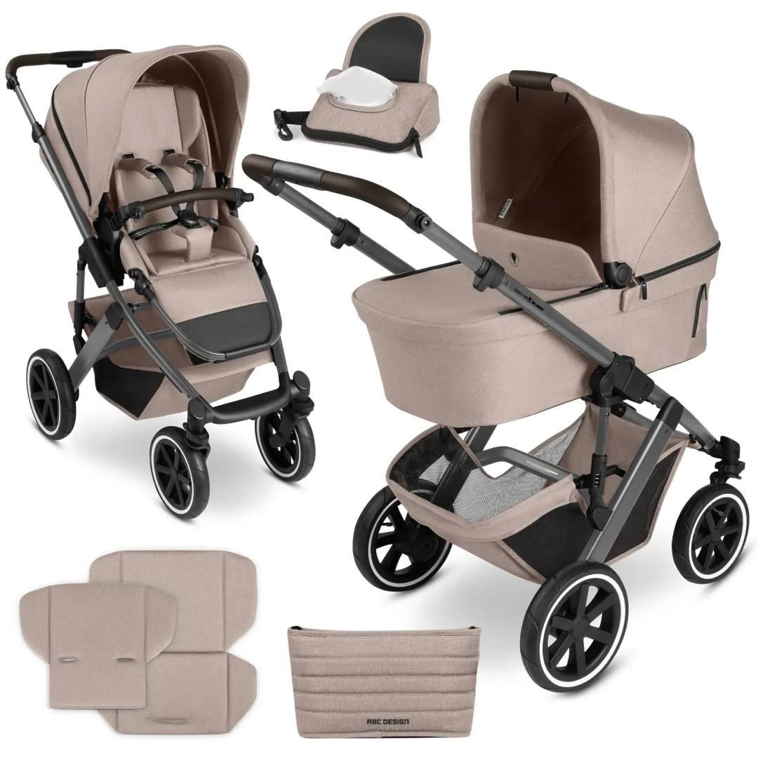 Carrozzina Salsa 5 Air marrone alluminio poliestere