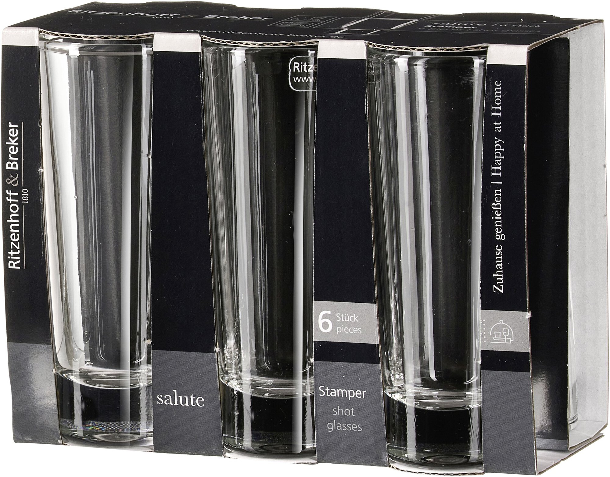 Stamper STANDARD Klar Kalk-Soda-Glas