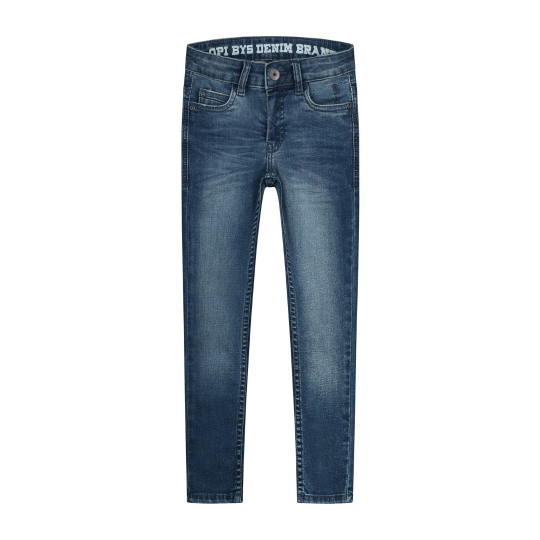 Hose Qjosine blau Stoff