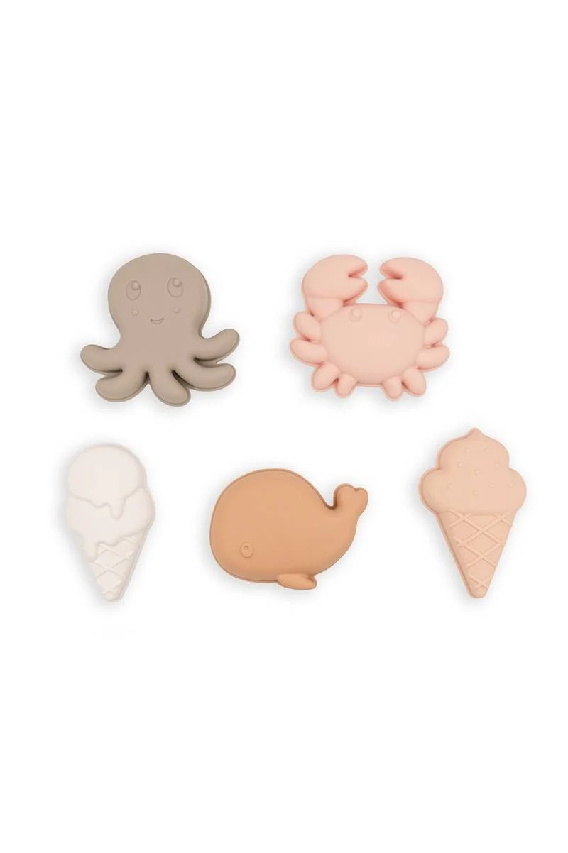 Stampo da spiaggia in silicone rosa Bamboom