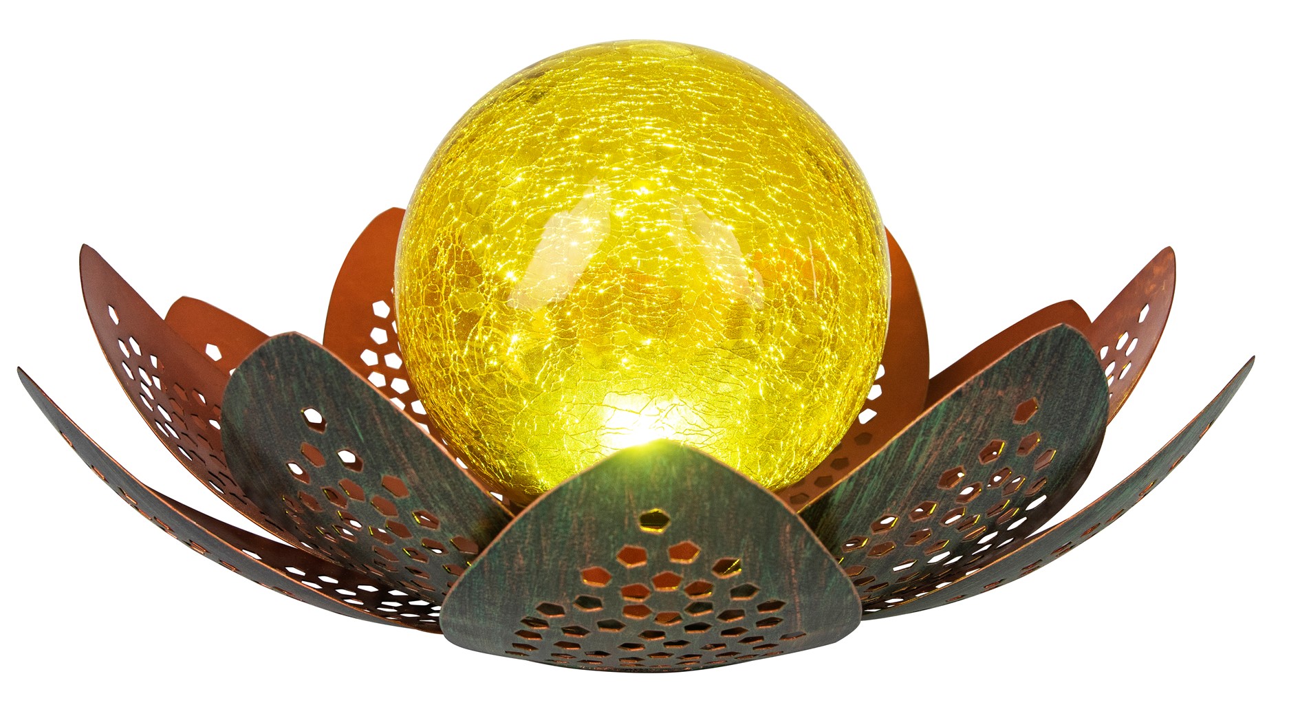 Solarleuchte Metall 1XLED grün