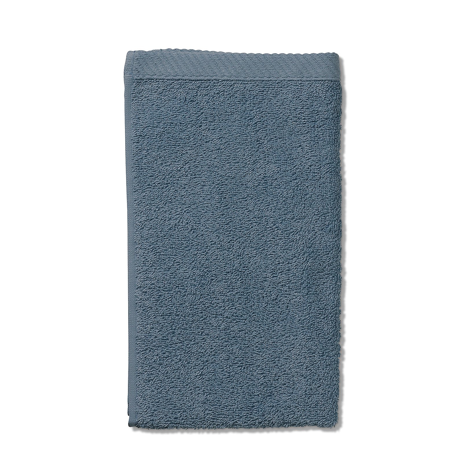 Gästetuch Ladessa rauchblau 100% Baumwolle
