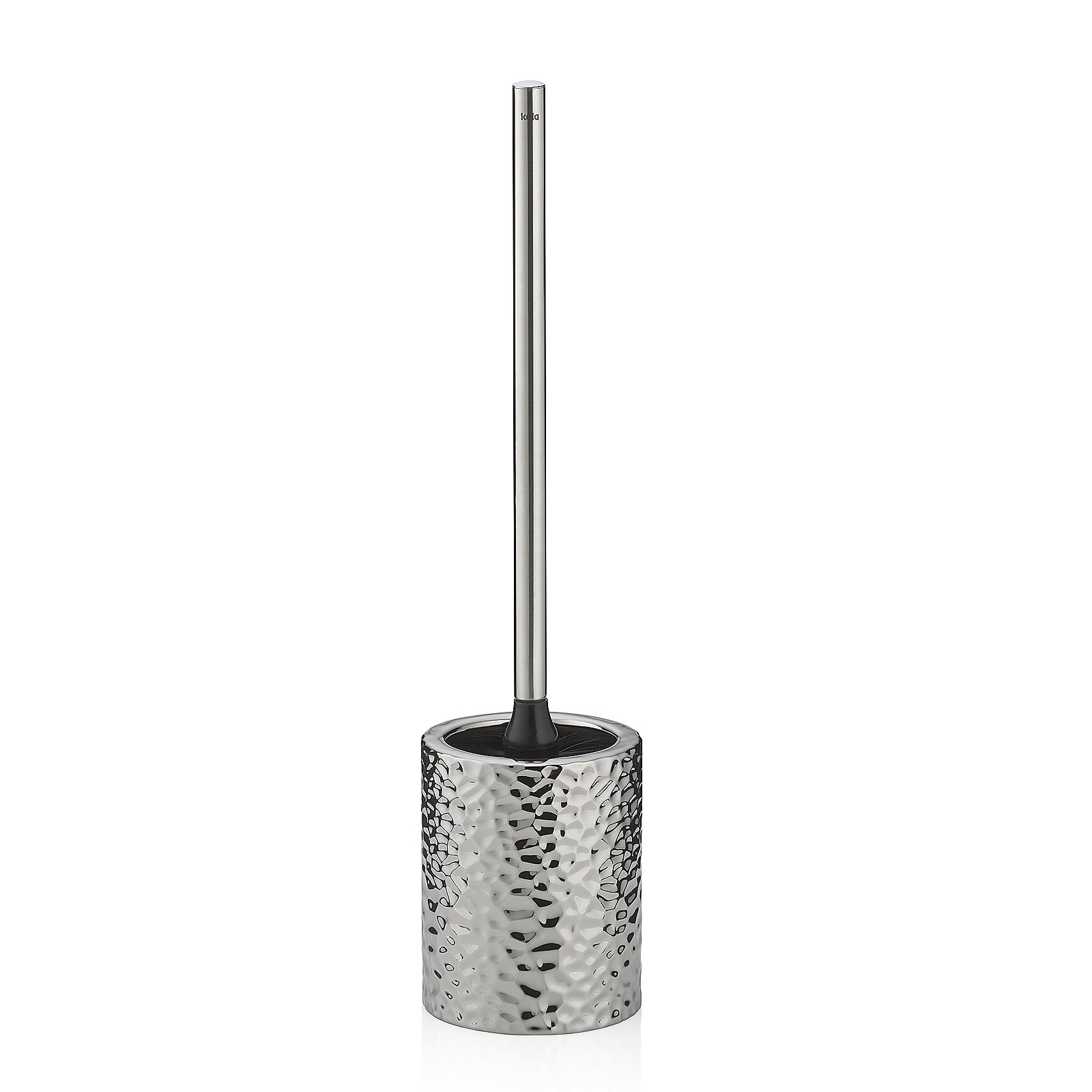 Set WC in ceramica lucida argento Sterling