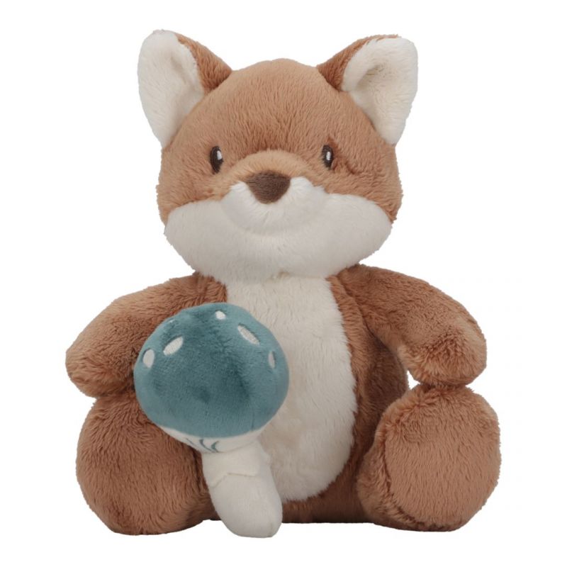 Kuscheltier Fuchs Little Dutch braun weiß Polyester