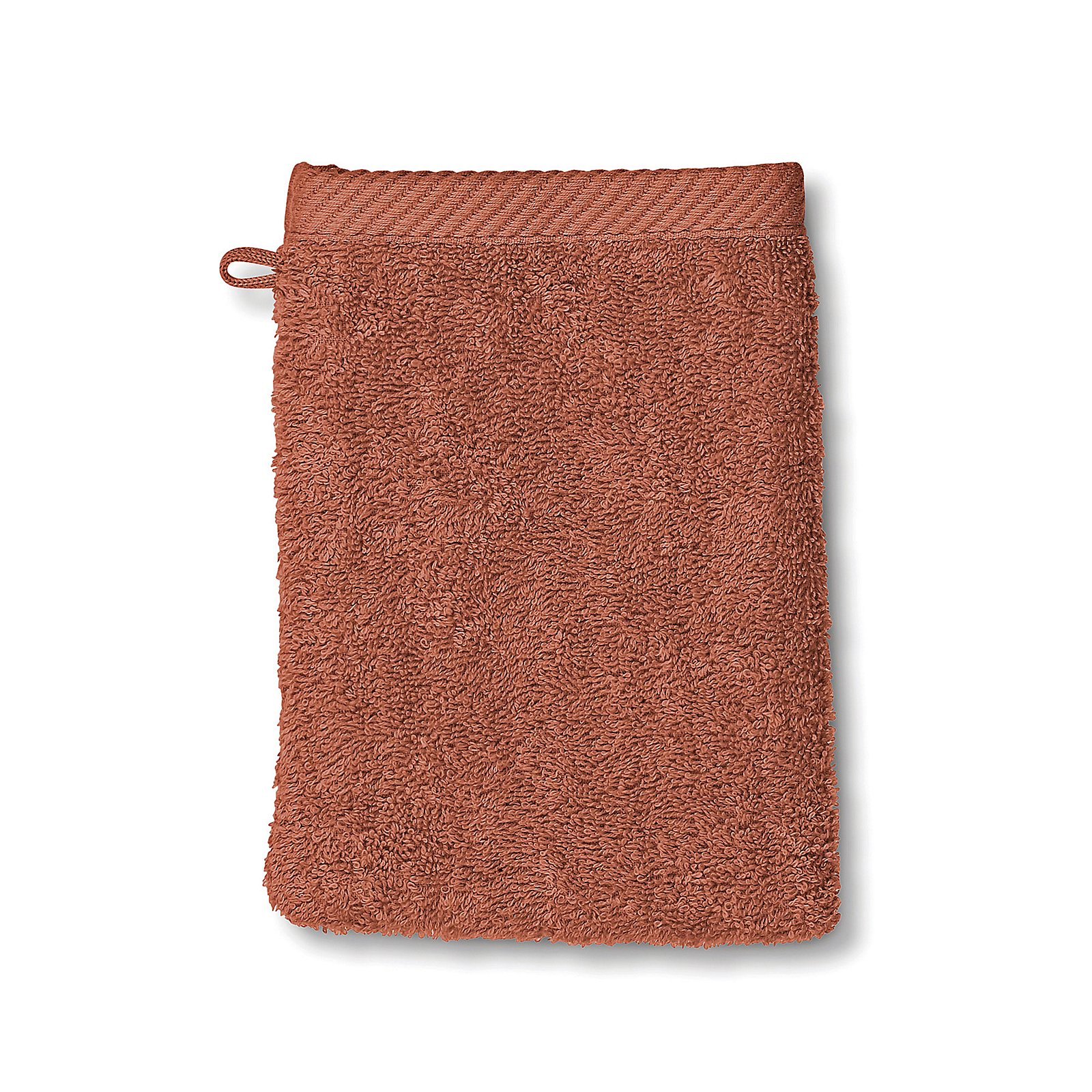 Waschhandschuh Ladessa terra 100% Baumwolle