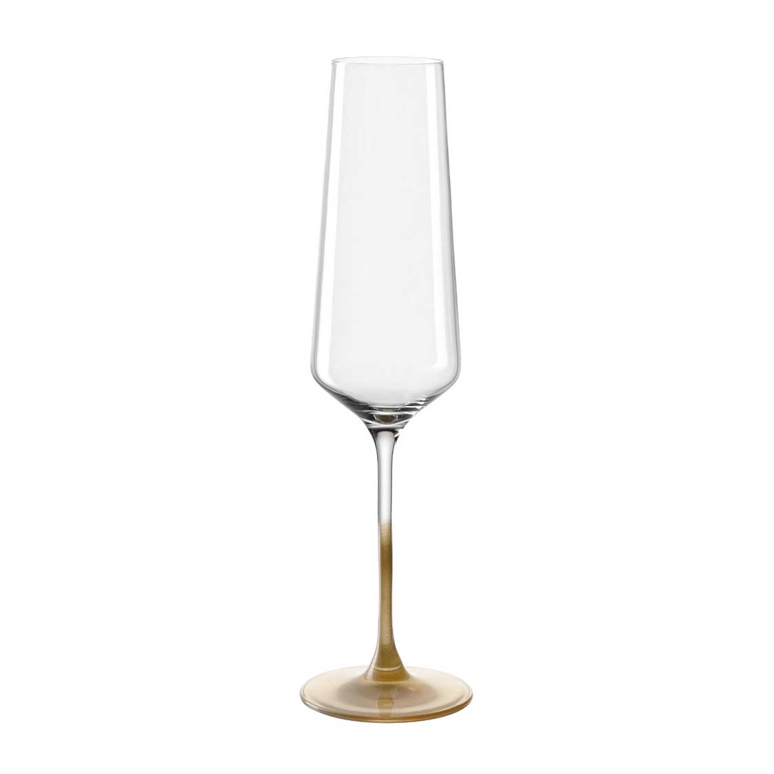 Sektglas Puccini gold Kristallglas