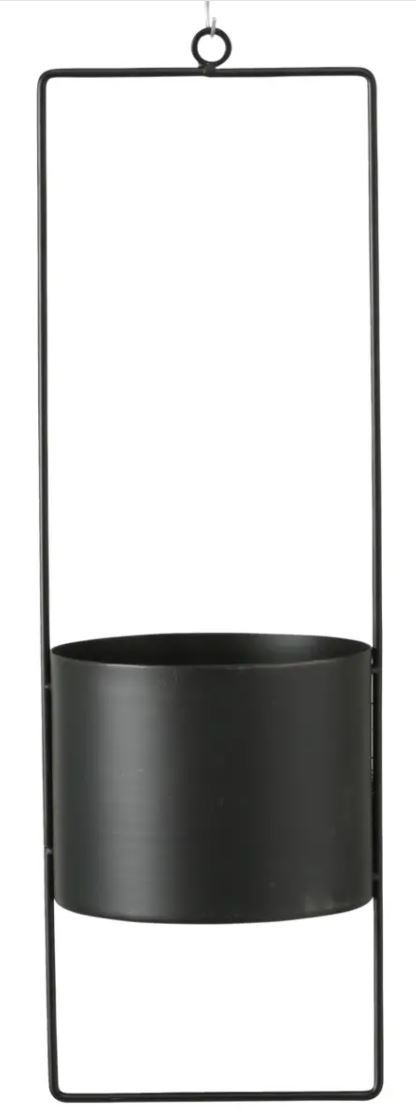 Pflanztopf Mola schwarz Eisen