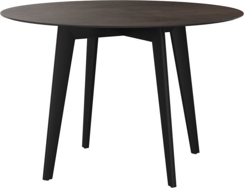 Outdoor Tavolo Star in HPL alluminio nero