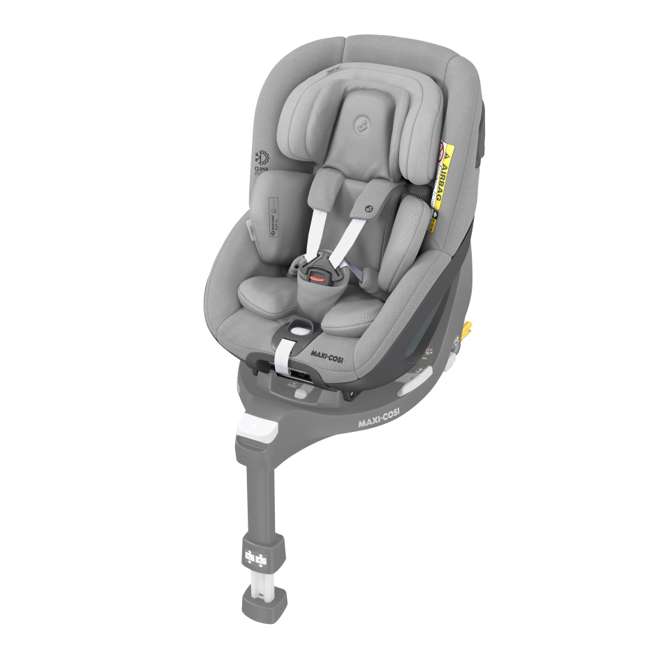 Autositz Pearl grau Kunststoff Stoff