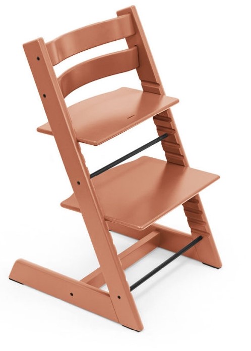 Sedia Tripp Trapp in legno marrone