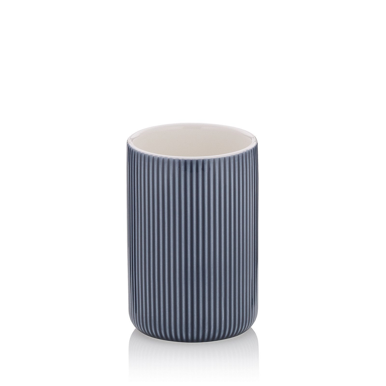 Becher Ava rauchblau Keramik